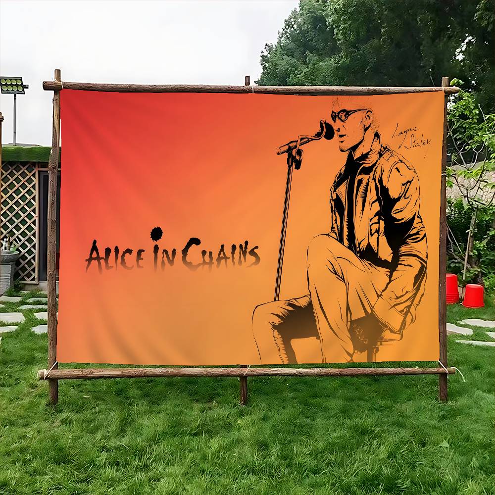 Commercial Printing Companies Usa - Musik Retro Alice In Chains Cetak