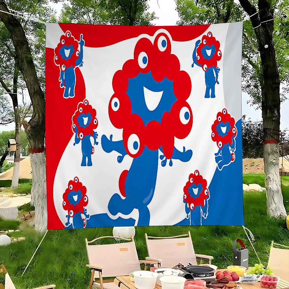 Myaku Myaku Blue Mascot Advanc - Commercial Printing Companies Usa ulasan dan harga