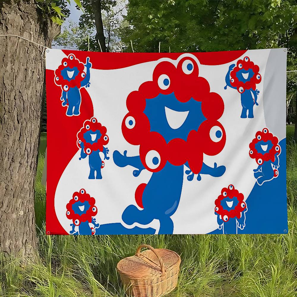 Myaku Myaku Blue Mascot Advanc - Commercial Printing Companies Usa ulasan dan harga